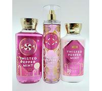 Bath Body Works Twisted Peppermint Mist Shower Gel and Lotion
