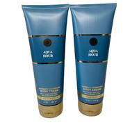 Bath & Body Works Aqua Hour Ultimate Hydration Body Cream 8 Ounces Pack of 2