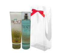 Bath Body Works At the Beach Gift Pack for Holiday Mist 8oz and Body Cream 8oz