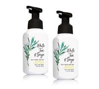 Bath & Body Works Bath and Body Works Gentle Foaming Hand Soap White Tea and Sage 8.75 Ounce (2-Pack) with Ginseng Extracts