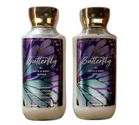 Bath & Body Works Butterfly Body Lotion 8 Ounces Each Pack of 2 Packaging May Vary
