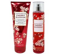 Bath & Body Works Fine Fragrance Mist & Ultra Shea Body Cream Japanese Cherry Blossom 2 Piece Set Full Size 8oz.