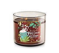 Bath & Body Works HOT COCOA & CREAM 3-Wick Candle 14.5 oz/411g