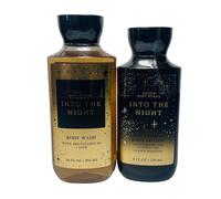 Bath Body Works Into The Night Lotion and Body Gel Wash 2 Piece Set