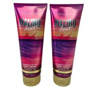 Bath Body Works Malibu Heat Ultimate Hydration Body Cream 8 Ounces Pack of 2