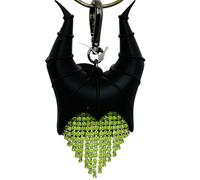 Bath & Body Works Malificent Black and Green Bling Glow-in-the-Dark Pocketbac Hand Sanitzer Holder
