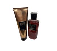 Bath & Body Works Men's Whiskey Reserve Body Cream 226g & Bourbon Wash 295ml in Brown | Size: 500ml