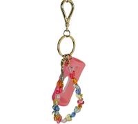 Bath & Body Works Pink Heart Chain Wristlet Hand Sanitizer Spray Holder