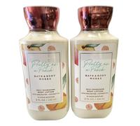 Bath & Body Works Pretty as a Peach Body Lotion 8 Ounces Each Pack of 2