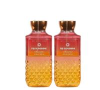 Bath & Body Works Shower Gel Gift Set 10oz Each Pack of 2 (Fiji Sunshine) 10.00 Ounce (Pack of 2)