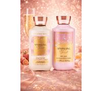 Bath & Body Works Sparkling Toast Body Wash & Lotion Full Size In All all