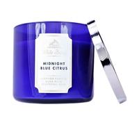 Bath & Body Works White Barn 3-Wick Candle in MIDNIGHT BLUE CITRUS