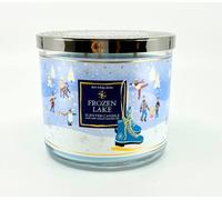 Bath & Body Works, White Barn 3-Wick Candle w/Essential Oils - 14.5 oz - 2021 Christmas & Winter Scents! (Frozen Lake)