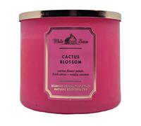 Bath & Body Works, White Barn 3-Wick Candle w/Essential Oils - 14.5 oz - New Core Scents! (Cactus Blossom)