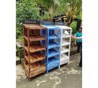 Bath Bomb 5 Shelf Display - Brownwash