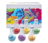 Bath Bomb Crazy Potions Set for Kids, Wizard Potions Kits for Kids, Bubble Bath Explosion Salt Ball Set, Colourful Scented Bath Bombs Science Kit, Fun Bath Time Toy Gift for Boys & Girls (6Pc)