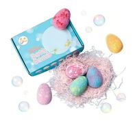 Bath Bomb Gift Set, Bath Bomb Gift Set for Kids with Surprise Toys Inside, Natural & Organic Bubble Bath Fizzies, Rich Bubble Formula with Skin-Nourishing Butter, Safe for Great Birthday (E)