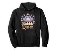 Bath Bomb Maker Bubble Queen Crown Illustration Pastel Hobby Pullover Hoodie