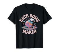 Bath Bomb Maker Colorful Illustration Pride Identity Craft T-Shirt