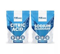 Bath Bomb Making KIT Bundle 3KG | 1KG Citric Acid + 2KG Sodium Bicarbonate - Food Grade - by PSN
