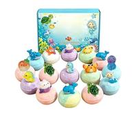Bath Bomb Set - Foaming Refreshing Collection, Gentle Fizzing Spa Accessories, Relaxation Self Care | Colorful Bathing Treat Assortment for Daughter Son Friends Family Teen Celebrations