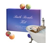 Bath Bombs - 24 Pieces Shower Bubbles, Natural Plant Oils, Water-Activated Diffusion, Bath Ball, Bathing Surprise Toys | Bombs Balls Suitable for Enhancing Personal Wellness Routine
