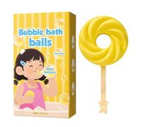 Bath Bombs for Children - Lollipop Shaped Effervescent Tablets with Fragrance | Fun Bubble Bath - For Children for Self-Care, Spa Relaxation, Summer, Birthday, Holiday, Gift for Girls