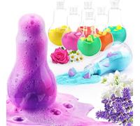 Bath Bombs for Kids, 8 Colour and Scents Bath Bomb Kit for Kids, Colorful Fizzy Fun, Scientific Magical Bath Bombs Gift Sets for Boys Girls Birthday Christmas for Children 3-10