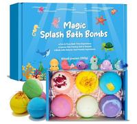 Bath Bombs for Kids, Bath Bombs with Surprise Inside Bubble Bathes, Bubble Bathbombs Gift Set for Women, Natural Organic Ingredients, Home Spa for Her/Him, Wife,Girlfriend on Birthday, Christmas