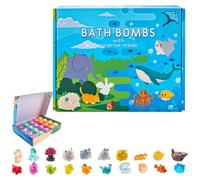 Bath Bombs for Kids with Surprise Inside, Colorful Kids Bath Bomb Gift Set with Toy Surprise, Natural Bubble Baths Bombs for Girls Boys, Fun Baths Toys Kid Time (2pcs)