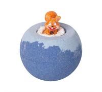 Bath Bombs for Kids with Surprise Inside,Natural & Organic Fruit and Flower Scented Bubble Bath with Toy Inside, Moisturizing Bathbombs Fizzy Birthday Gifts for Girls Boys 3+ (Blueberry)