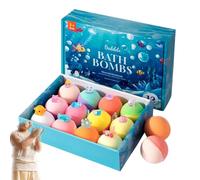 Bath Bombs for Kids with Toys Inside-24/12 Pack, Natural Bath Bombs with Mega Bubbles & Surprise Inside,Skin-Soothing Bath Fizzies Gift Set, for Boys Girls (1 Set)