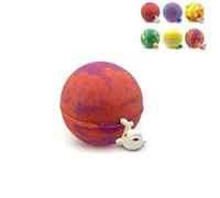 Bath Bombs Gift for Kids, Natural and Organic Colorful Bubble Bath Fizz, Splashy Rainbow Hatching Bubbly Buddies, Gift Set with Mega Bubbles & Surprise Inside to-y (F)
