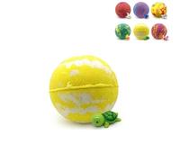 Bath Bombs Gift for Kids, Natural and Organic Colorful Bubble Bath Fizz, Splashy Rainbow Hatching Bubbly Buddies, Gift Set with Mega Bubbles & Surprise Inside to-y (B)