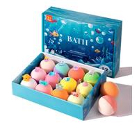 Bath Bombs Gift for Kids, Natural Bubble Treasure Gift Set, Rainbow Hatching Bubbly Buddies, with Mega Bubbles & Surprise Inside 12 Pcs Toys, Easter Basket Stuffer