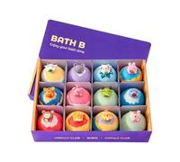 Bath Bombs Gift Set 12pcs Bubble Bath Bombs, Natural Spa Fizzies Baths Ball Perfect for B-ubble and Spa Baths, Birthday Mothers Day Gift Idea for Her/Him, Wife, Girlfriend