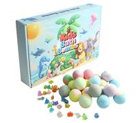 Bath Bombs Gift Set - 24 Pack, Fizzy Bath Ball with Surprise Toys Inside | Bubble Baths Bombs for Encouraging Relaxation and Cleanliness in the Bathroom or Bathtub