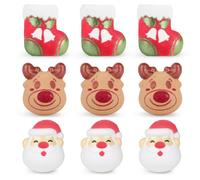 Bath Bombs Gift Set for Kids, 9 Packs Christmas Bath Bomb Set with Superise Toys Inside, Bubble Bath Toys for Kids 4-8, Christmas Birthday Gifts for Girls Boys