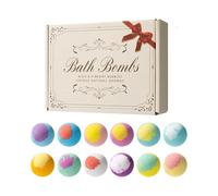 Bath Bombs Gift Set for Women, 12pcs Handmade Fizzy Bubble Bath Bombs, Perfect for Bubble and Spa Baths, Birthday Mothers Day Gift Idea for Her/Him, Wife, Girlfriend Teens