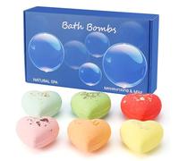 Bath Bombs Gift Set Handmade Natural Bath Bomb for Women Floating Bubble with Pure Essential Oil for Self Care & SPA Relaxation, Birthday Mothers Day Valentines Christmas Gifts Girlfriend