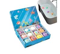 Bath Bombs - Natural Sea Salt Components, Time-Saving, Bubble Release Design, Bath Ball, Bathing Supplies | Shower Ball for Relaxing Evening Soak After a Long Day