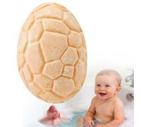 Bath Bombs with Toys Inside, Dinosaur Bath Bombs, Bubble Bat-h Gift Set, Perfect Birthday Easter Gifts for Kids (Orange)