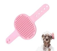 Bath Brush for Dogs - Adjustable Handle, Hair and Massage Removal | Bath Brush for Cleaning and Washing, for Long and Short Haired, Daily Care in the Shower