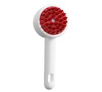 Bath Brush for Pets - Grooming Spray, Massage Comb for Cats Dogs | Perfect for Bathing Puppies Kittens Under the Shower. Soft Bristles Comfortable Cleaning