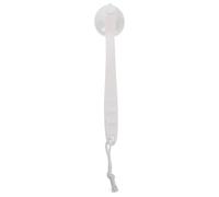 Bath Brush for Shower Back Scrubbing Long Handled Pink | Pbt and ABS Build, Gentle Skin Feel, Hangable Storage, for Women, Spa Use, Travel Toiletries