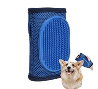 Bath Brush, Puppy Cleaning Wear, Bubble Generating Hand Brush, Featuring Textured Massage, Ergonomic Slip Resistant Fit, Supports Steady Motion, Compact Washable Accessory for Care Routines