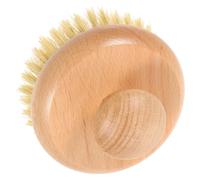 Bath Brush Sisal Chinese Cherry Handle Back Scrubber