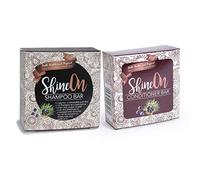Bath Bubble and Beyond Shampoo and Conditioner Bar Set (Shine On)