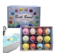 Bath Bubble Balls 12-Pieces Moisturizing Bathing Supplies