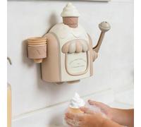 Bath Bubble Ice Cream Maker, Bath Ice Cream Foam Maker, Bubble IceCreams MakerBathToy, Bathtub IceReam Bathing Toy For 3-6 Years Old Boys Girls Home Bathroom Tub Shower Room Park